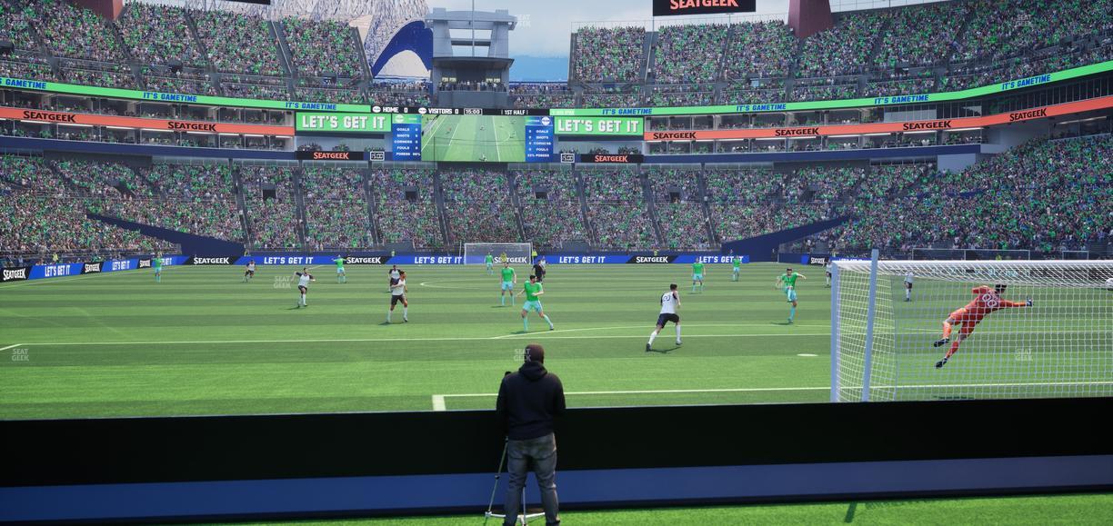 Lumen Field - Section Red Zone Suite 8 Seat View