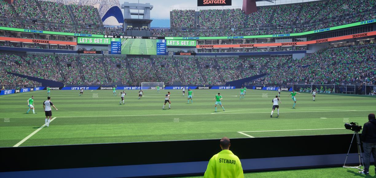 Lumen Field - Section Red Zone Suite 9 Seat View