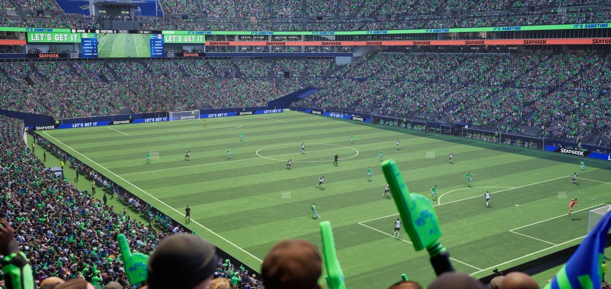 Lumen Field - Section Reserve Club Seat View