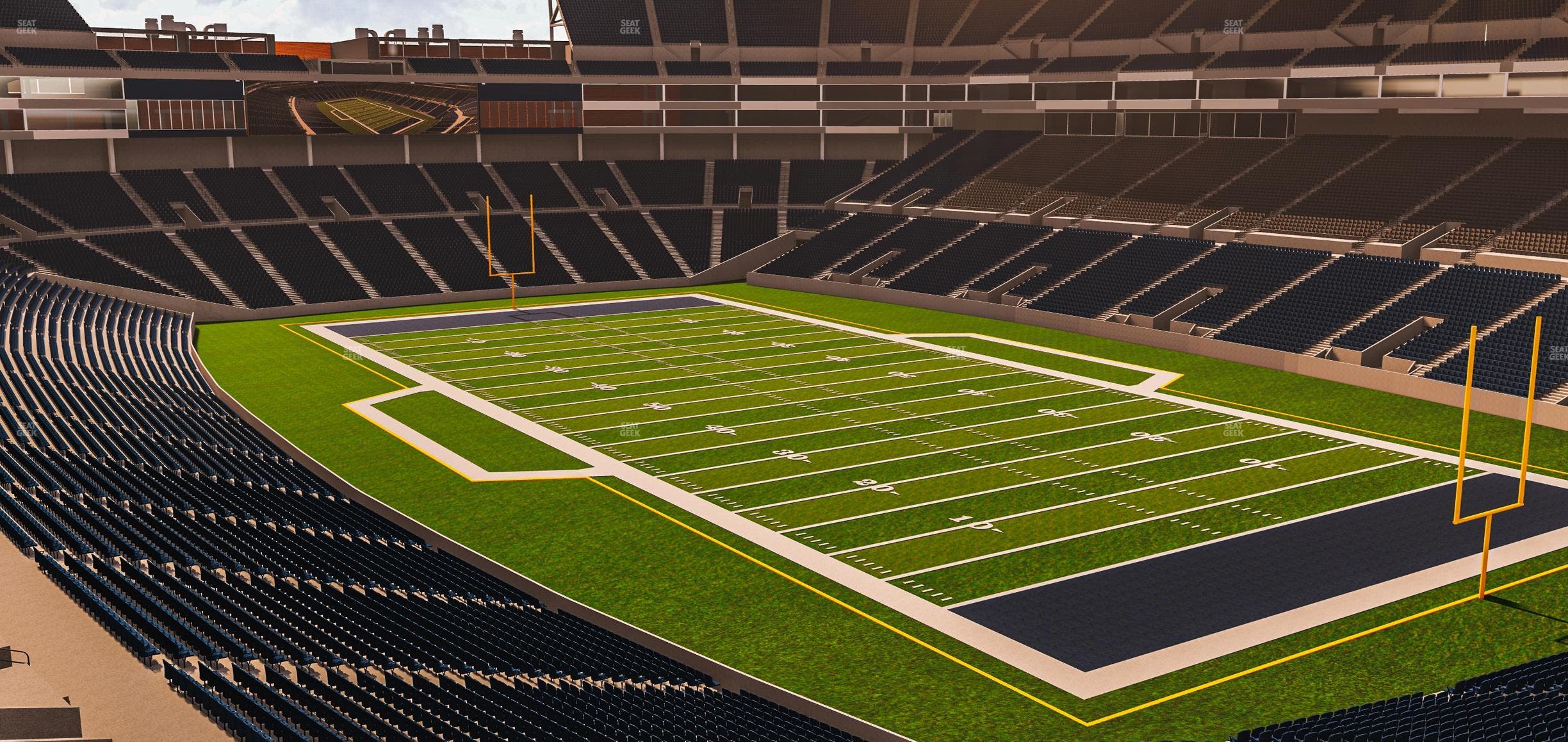 Lumen Field - Section Reserve Club Seat View