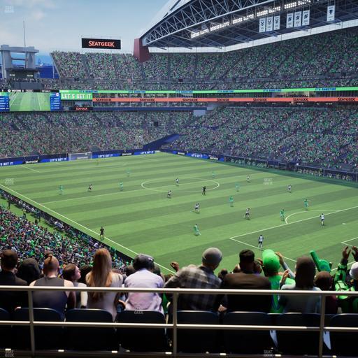 Lumen Field - Section Reserve Club Seat View