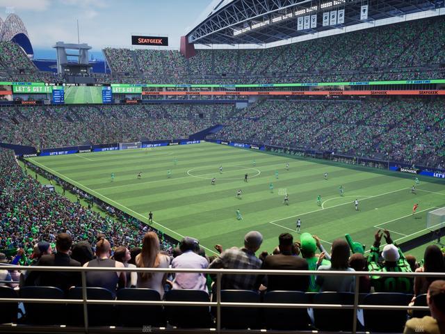 Lumen Field - Section Reserve Club Seat View Lumen Field - Section Reserve Club Seat View