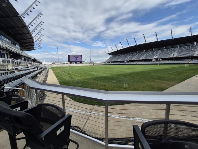 Lynn Family Stadium - Section Field Ledge West Corner Seat View