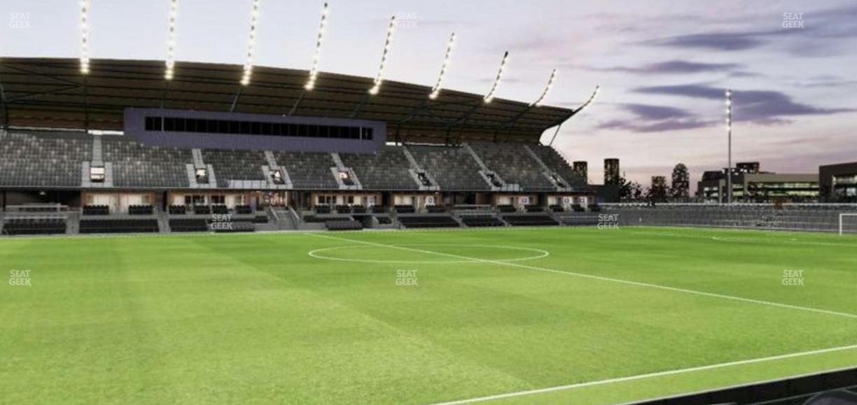 Lynn Family Stadium - Section Ledge 121 A Seat View