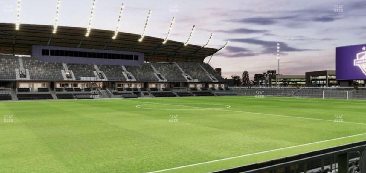 Lynn Family Stadium - Section Ledge 121 D Seat View