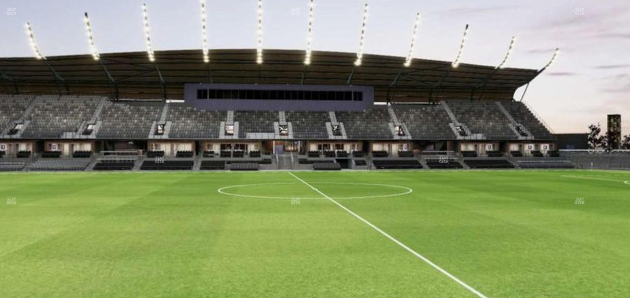 Lynn Family Stadium - Section Ledge 123 B Seat View