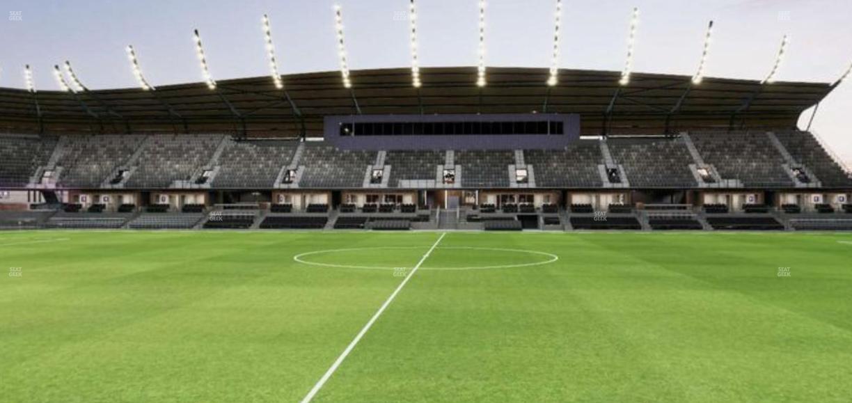 Lynn Family Stadium - Section Ledge 124 B Seat View