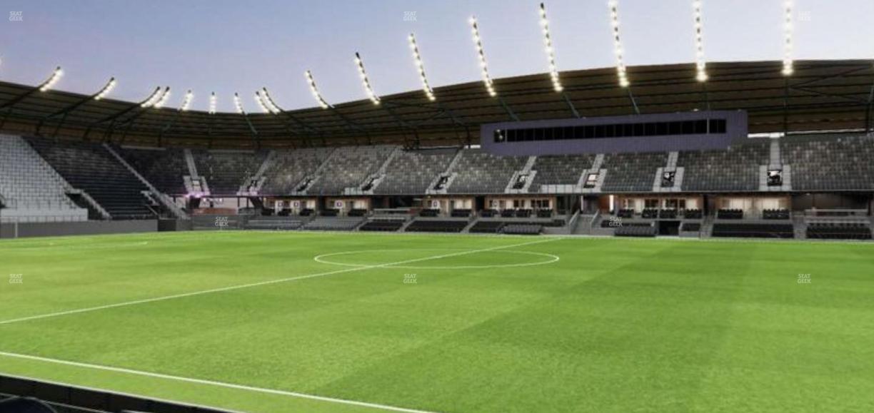 Lynn Family Stadium - Section Ledge 126 D Seat View