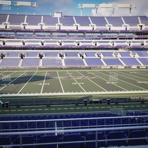 M&T Bank Stadium - Section 100 Seat View