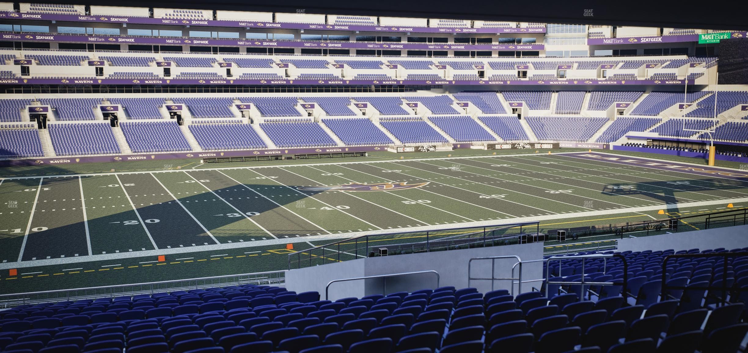 M&T Bank Stadium - Section 102 Seat View