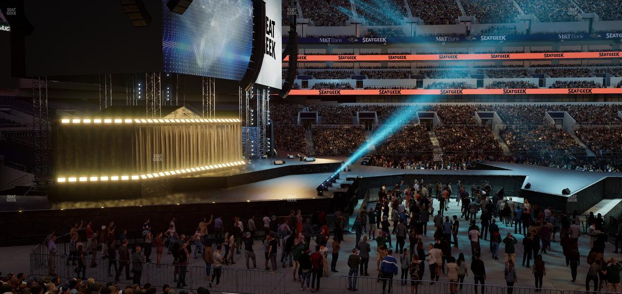 M&T Bank Stadium - Section 102 Seat View