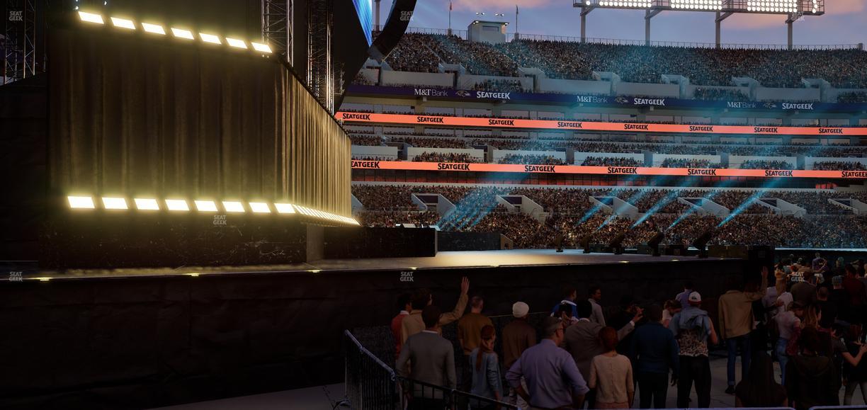 M&T Bank Stadium - Section 105 Seat View