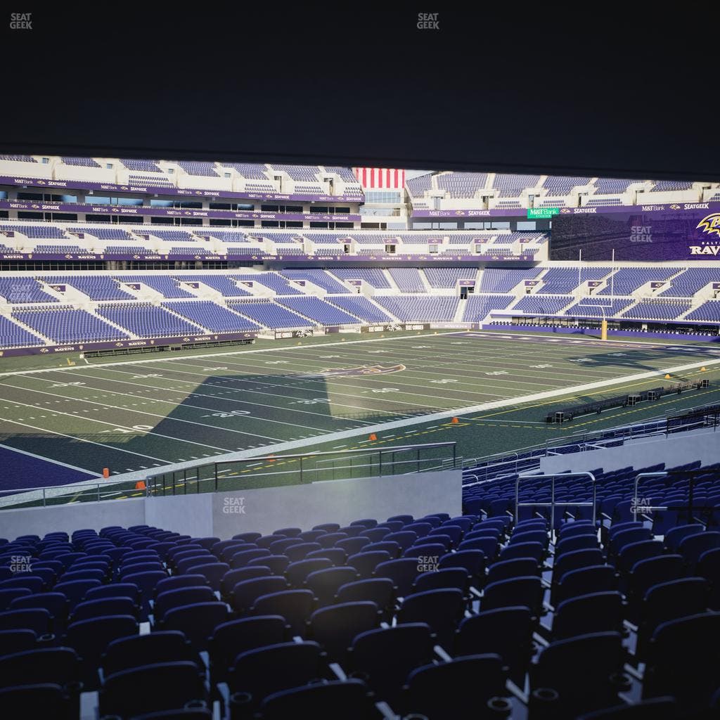 M&T Bank Stadium - Section 106 Seat View