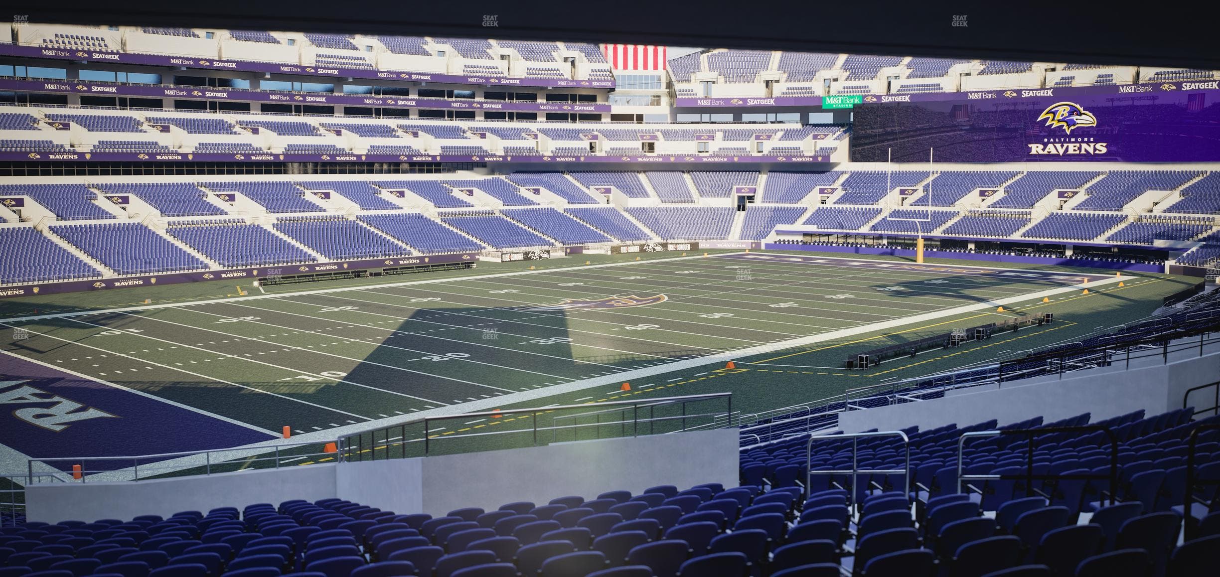 M&T Bank Stadium - Section 106 Seat View
