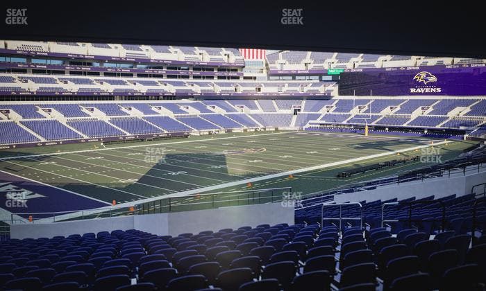 M&T Bank Stadium - Section 106 Seat View