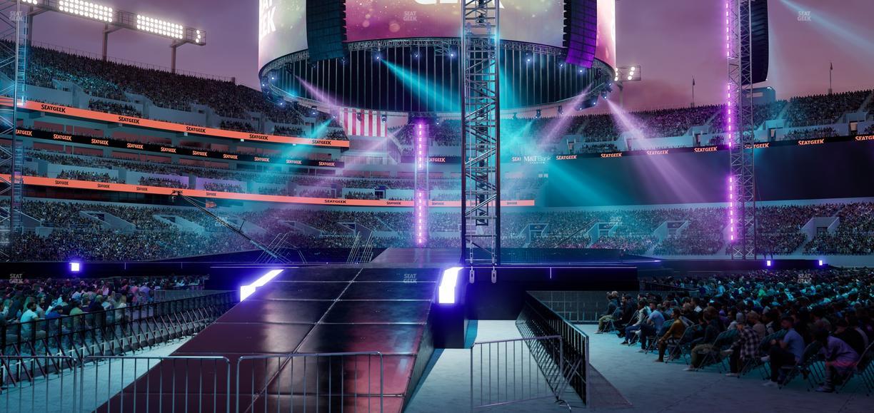 M&T Bank Stadium - Section 107 Seat View