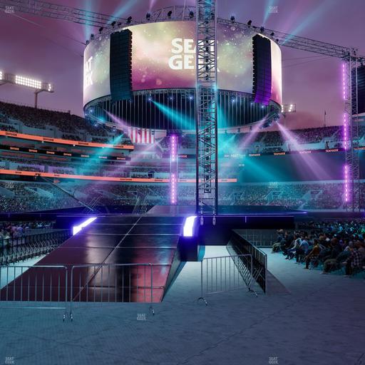 M&T Bank Stadium - Section 107 Seat View