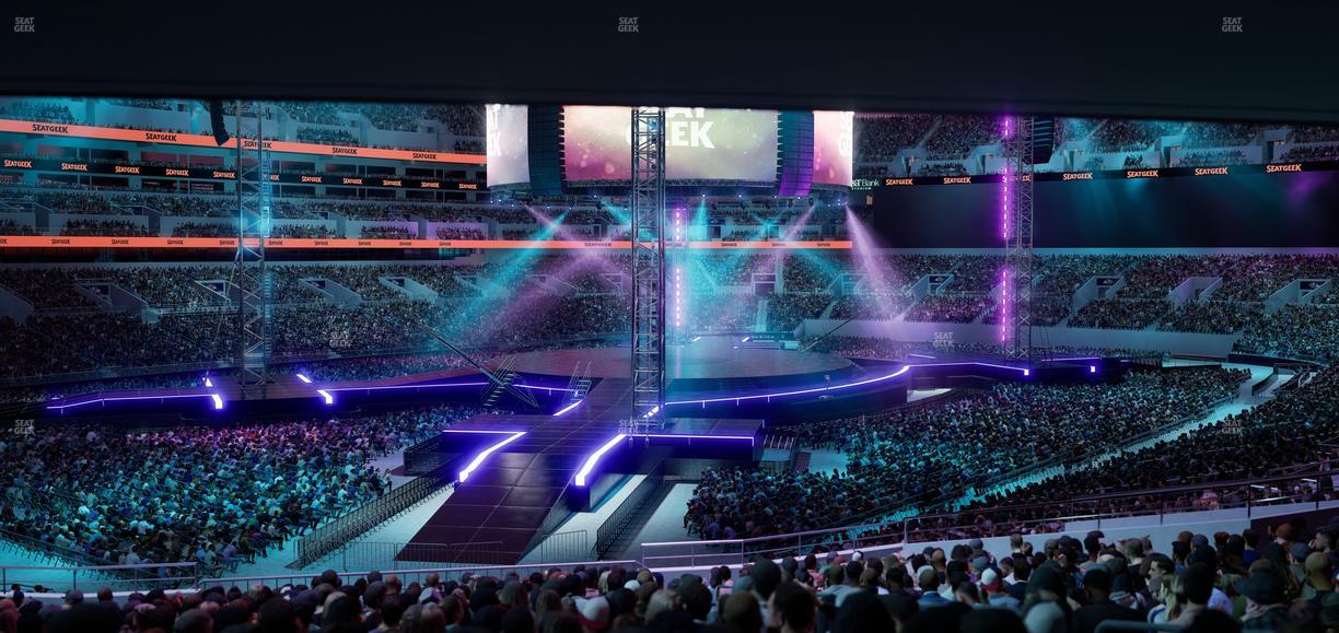 M&T Bank Stadium - Section 107 Seat View