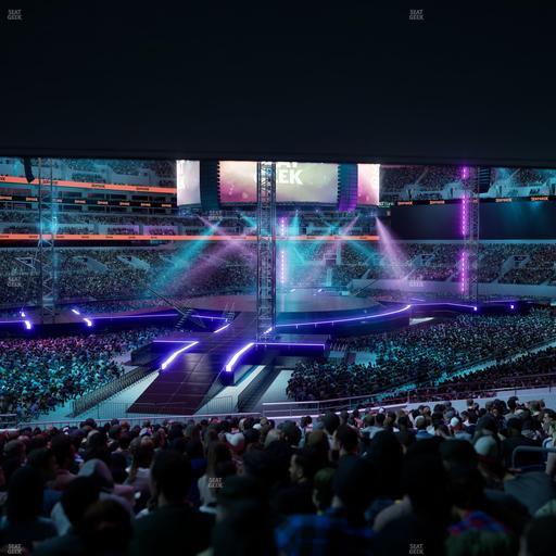 M&T Bank Stadium - Section 107 Seat View