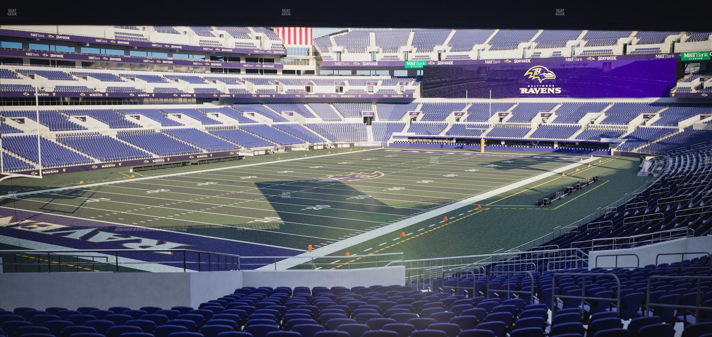 M&T Bank Stadium - Section 108 Seat View