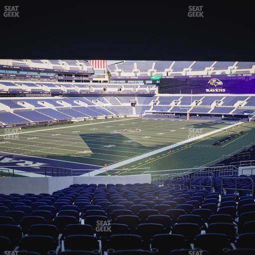 M&T Bank Stadium - Section 108 Seat View