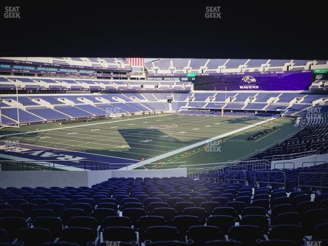 M&T Bank Stadium - Section 108 Seat View