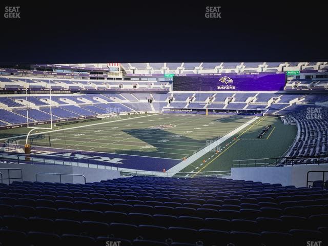 M&T Bank Stadium - Section 109 Seat View