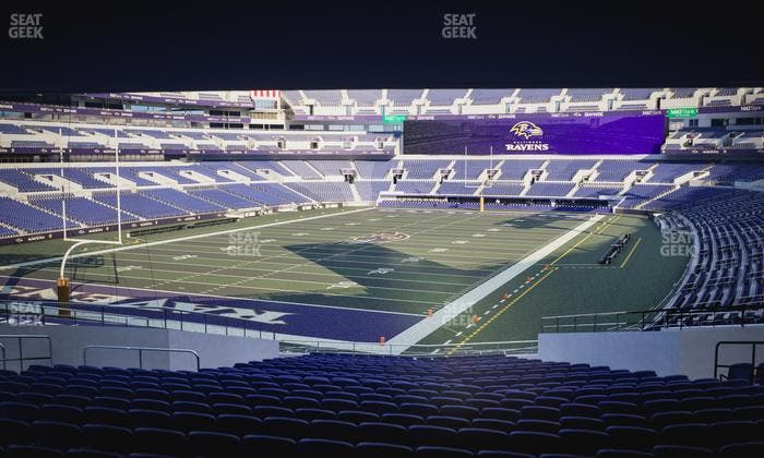 M&T Bank Stadium - Section 109 Seat View