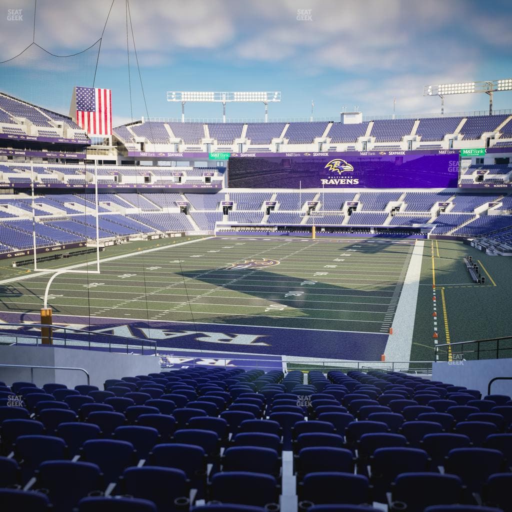 M&T Bank Stadium - Section 111 Seat View
