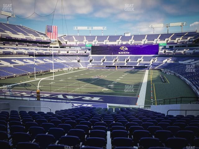 M&T Bank Stadium - Section 111 Seat View