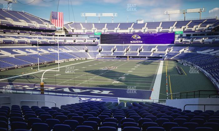 M&T Bank Stadium - Section 111 Seat View