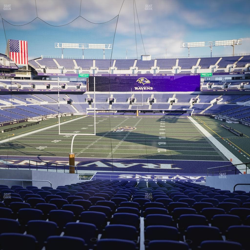 M&T Bank Stadium - Section 112 Seat View
