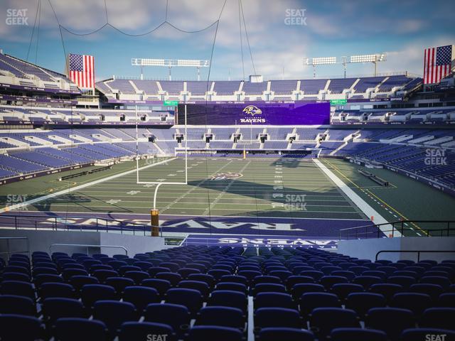 M&T Bank Stadium - Section 112 Seat View