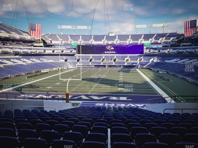 M&T Bank Stadium - Section 112 Seat View