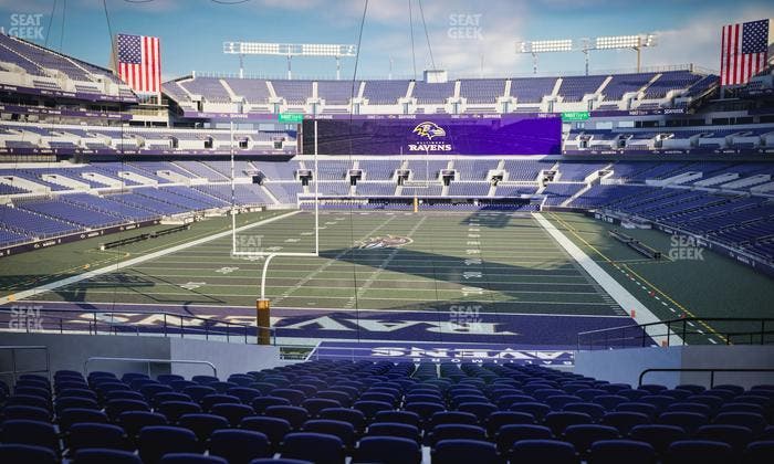 M&T Bank Stadium - Section 112 Seat View