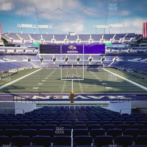 M&T Bank Stadium - Section 113 Seat View