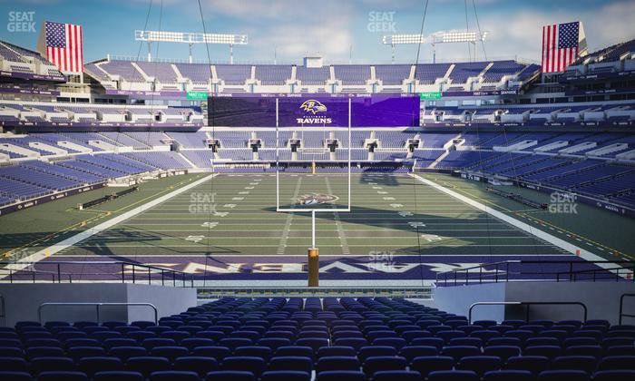 M&T Bank Stadium - Section 113 Seat View