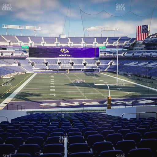 M&T Bank Stadium - Section 114 Seat View