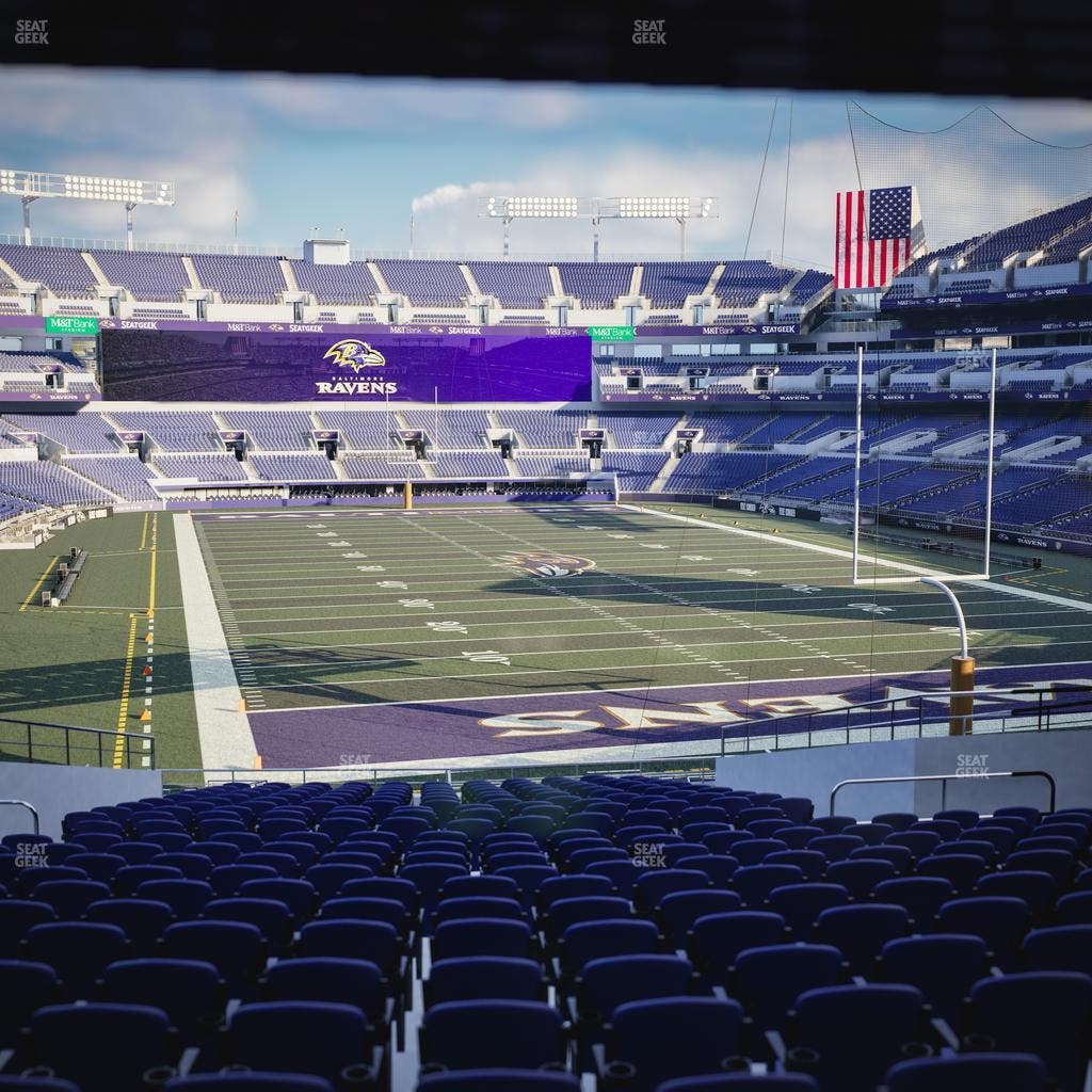M&T Bank Stadium - Section 115 Seat View