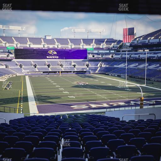 M&T Bank Stadium - Section 115 Seat View