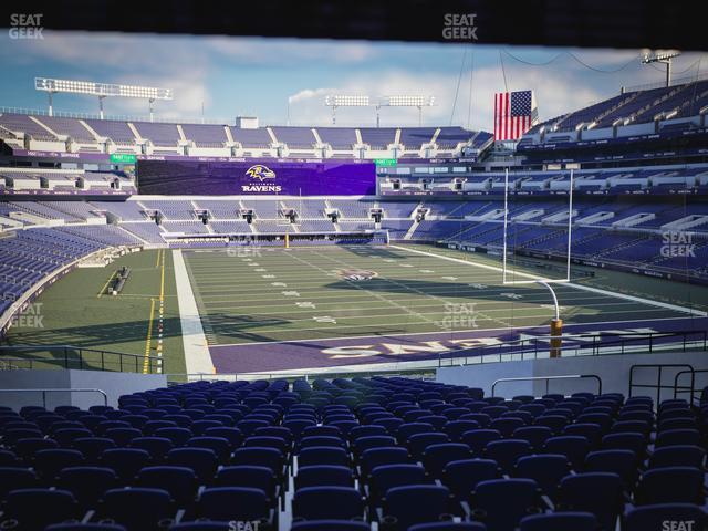 M&T Bank Stadium - Section 115 Seat View