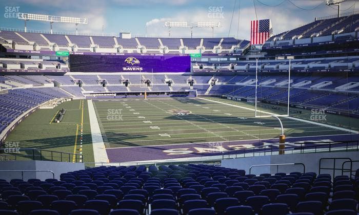 M&T Bank Stadium - Section 115 Seat View