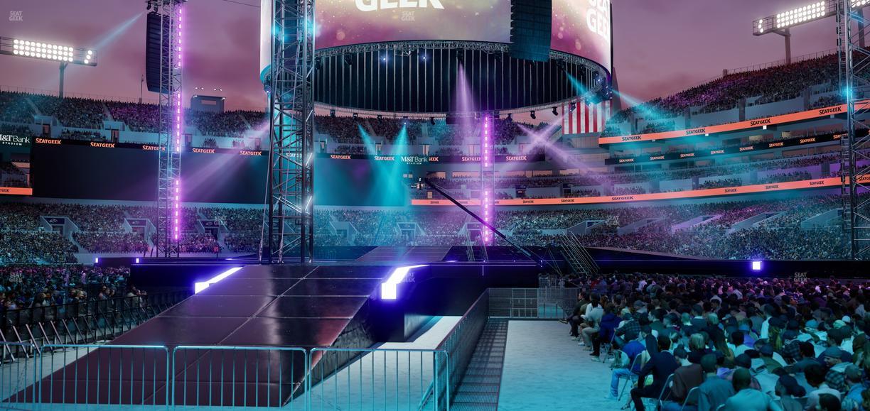 M&T Bank Stadium - Section 117 Seat View