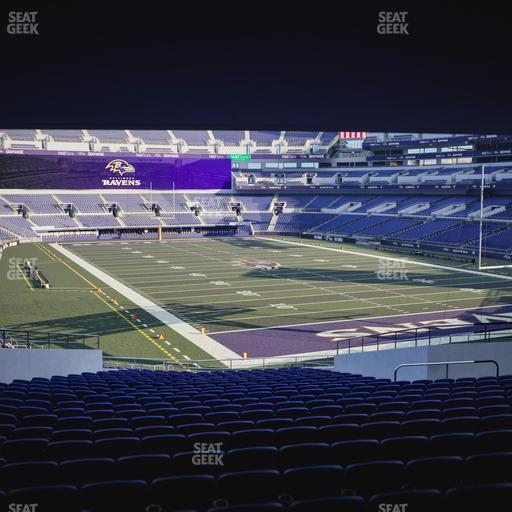 M&T Bank Stadium - Section 117 Seat View