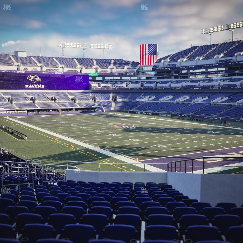 M&T Bank Stadium - Section 118 Seat View