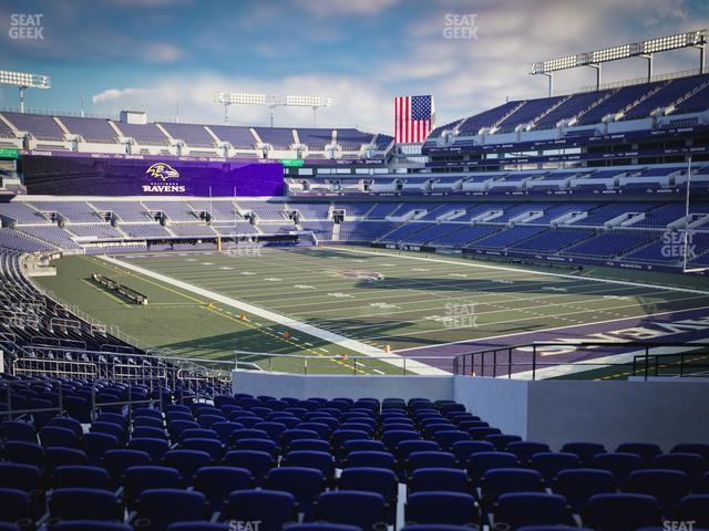 M&T Bank Stadium - Section 118 Seat View