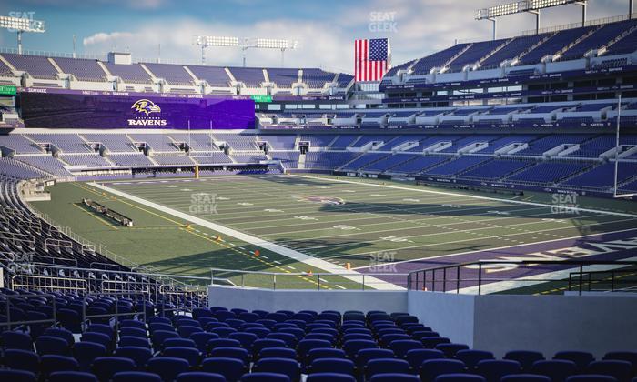 M&T Bank Stadium - Section 118 Seat View