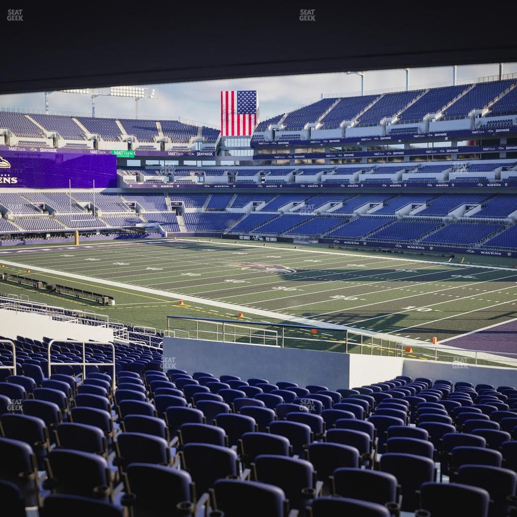 M&T Bank Stadium - Section 120 Seat View