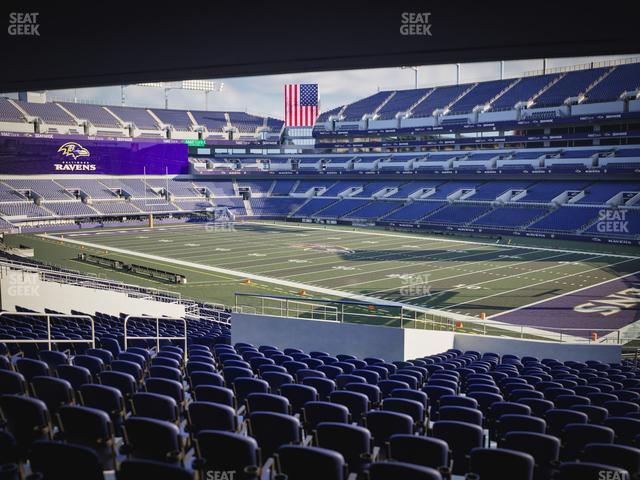M&T Bank Stadium - Section 120 Seat View