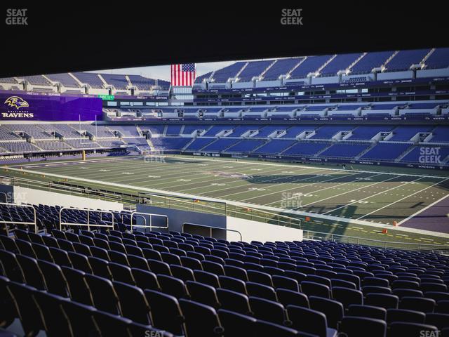 M&T Bank Stadium - Section 121 Seat View